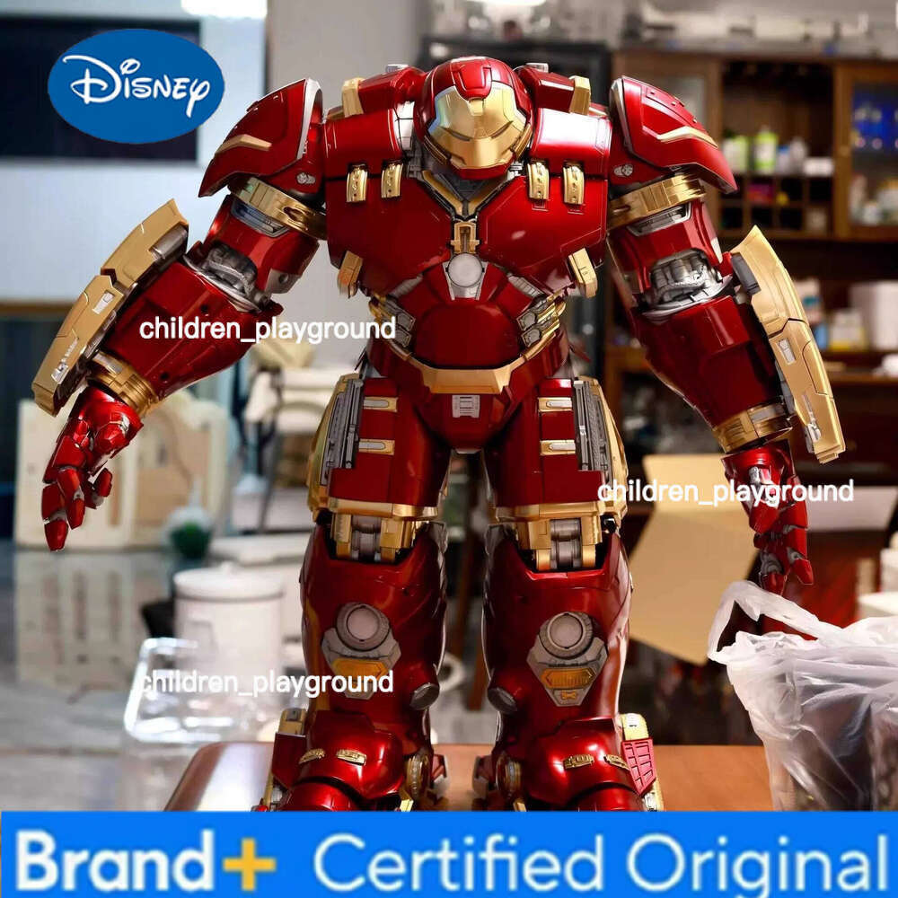 Disney Fondjoy Iron Man Action Figure - 1/7 Scale Mark Hulkooster Hulkbuster Armor Assembly Model Toy for Collectors And Xmas Gifts H2601231