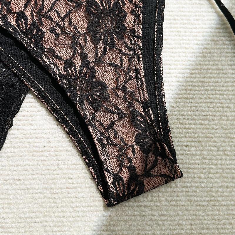 Women's Swimwear Lace Strap Bikini Three-piece Set Women Swimsuit With Sarong Beachwear Bathing Suit Biquine Brasileiro