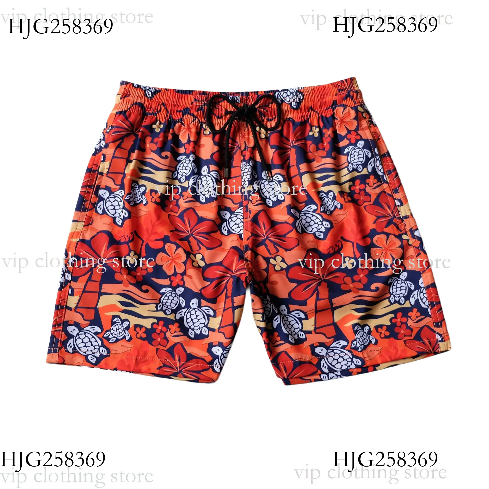 Designer Shorts Turtle Swimming Shorts New Vileberquin Boardshorts Trunks Mens Surfwear Elastic Quick-Drying Waterproof Mesh Shorts Summer Pants 0ee