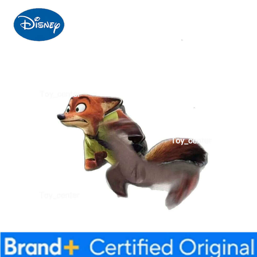 Disney New Zootopia Rotating Magnetic Fridge Stickers High Value Nick Judy Peripherals Decoration Gift for Friends H260123