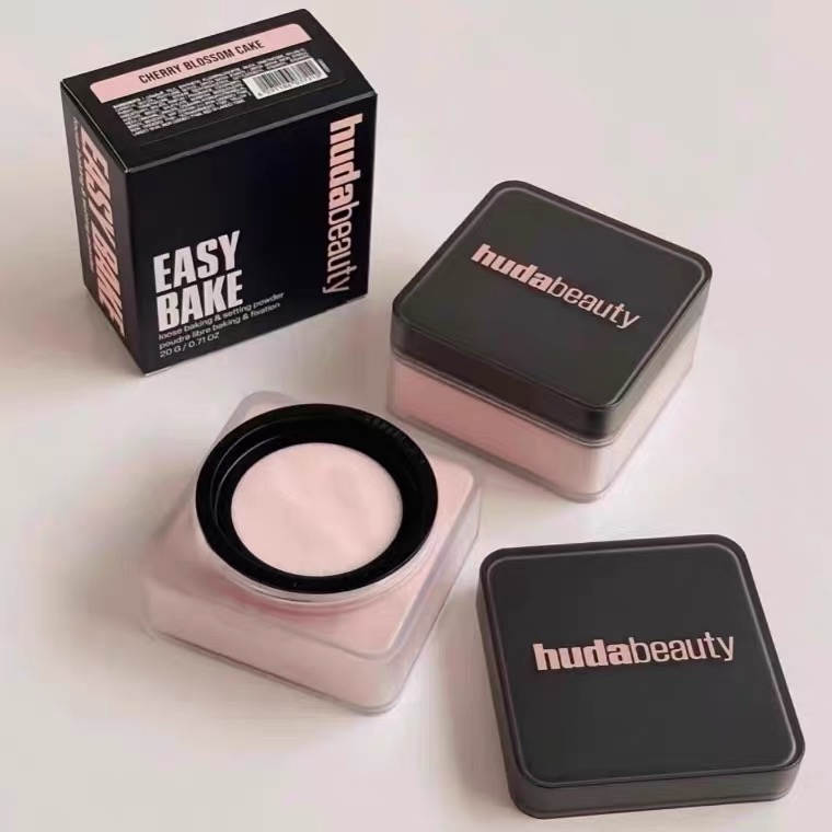 Hot sell HUDA Beauty Easy Bake 8 Colors Makeup 20g Face Loose Baking Setting Powder Poudre Easy Bake Fixation Natural Face Finishing Oil Control Beauty New packing