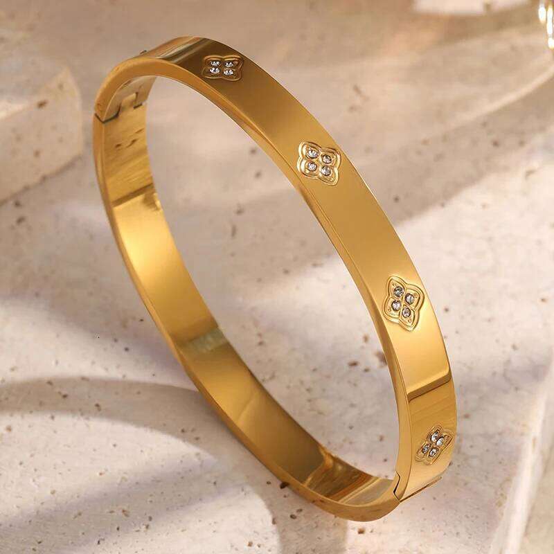 Yupsk 3Pcs Zircon Inlay Stacked Bracelets Suitable For Women Fashionable Party Jewelry Accessory Gift Set To Wear Z260123