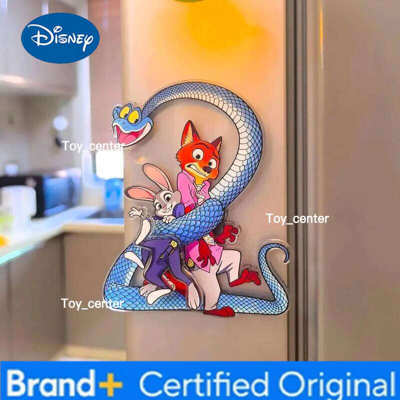 Disney 'S Zootopia Fridge Magnets New Creative Home Decoration Presents And Souvenirs Featuring Police Officer Judy Nick H2601231