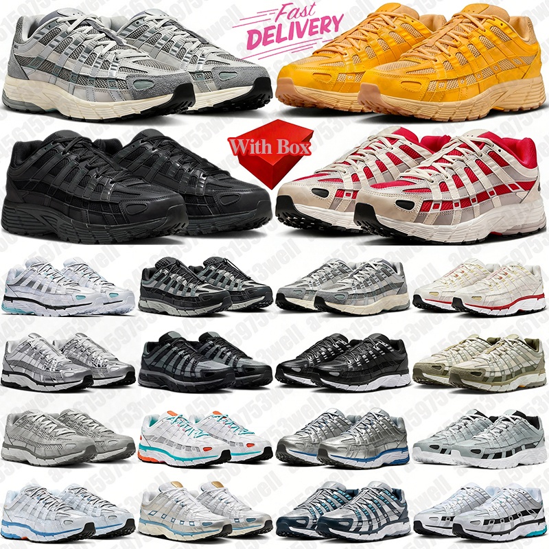 free shipping p6000 running shoes p 6000 mens trainers Black White SE Velvet Brown Cave Stone Grey womens p6000s men p-6000 designer outdoor sports sneakers hotsale