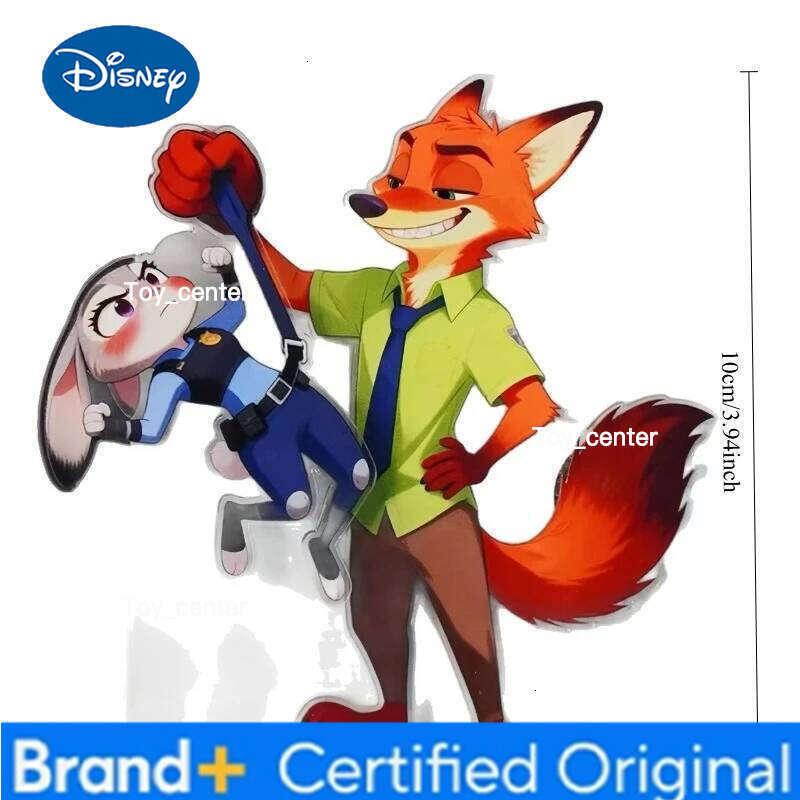 Disney New Cartoon Bestseller Zootopia Rotating Magnetic Fridge Magnets with High Appearance Level Acrylic Decoration As A Holiday Gift H260123