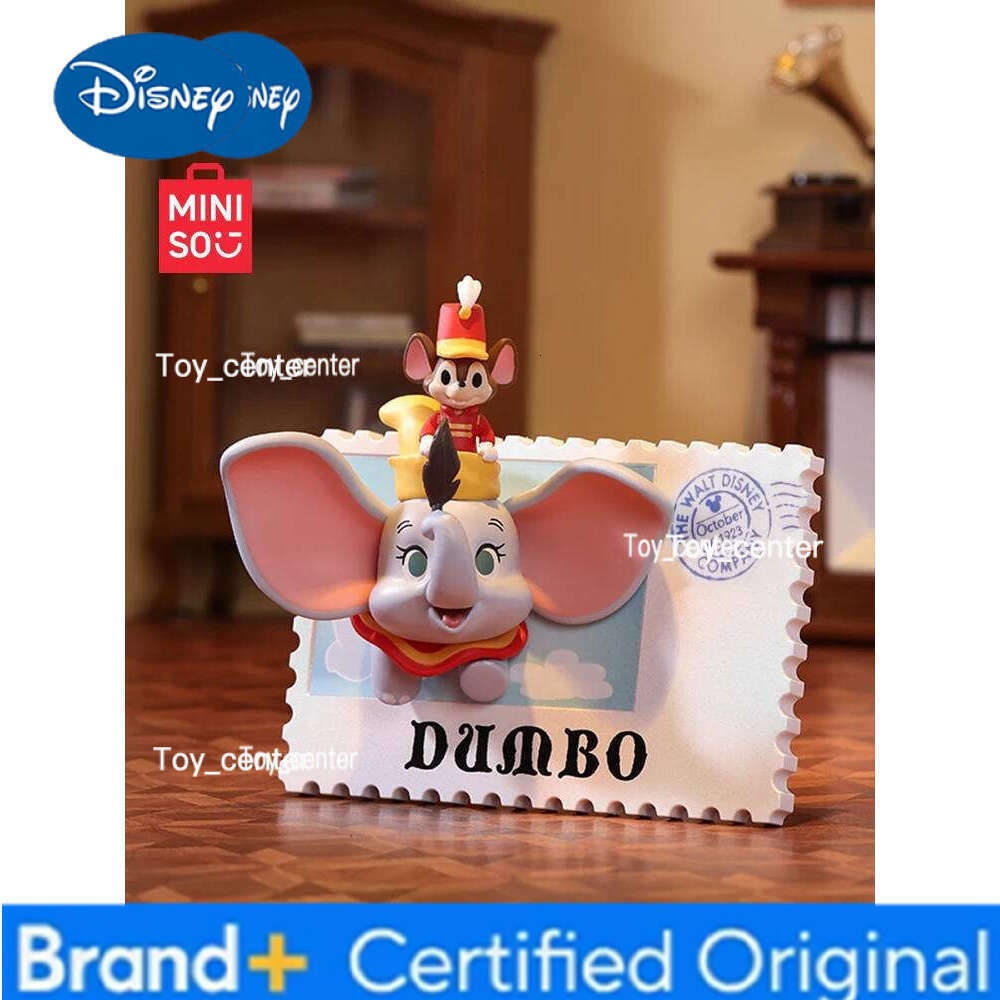 Disney Hot Miniso Retro Stamp Mystery Box Collectibles Vintage Inspired Fridge Magnets & Desk Figures Gift Set For Fans H260123