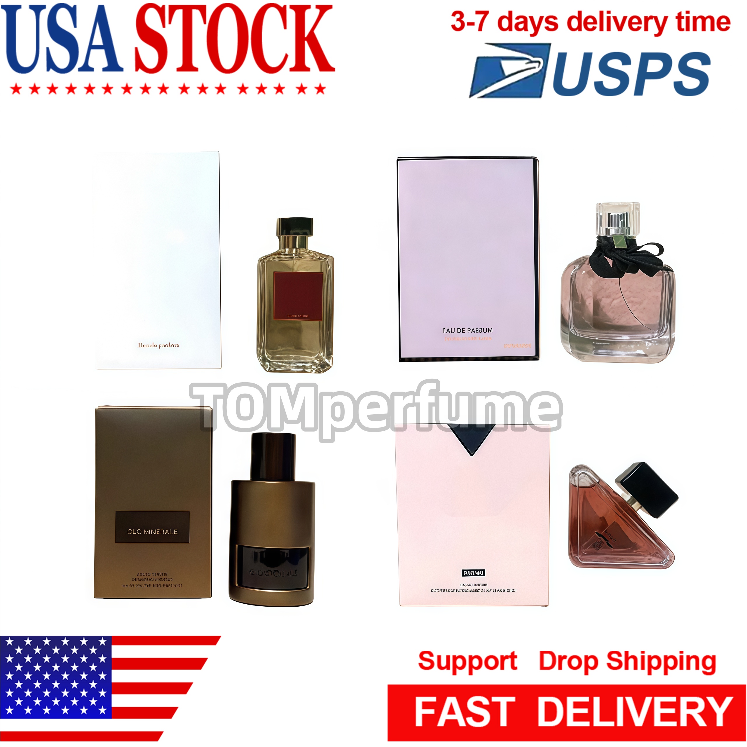 Designer Perfume Women Perfume Men perfumes fragrances for women Top Quality Cologne Fragrance Long Lasting Scent USA Shipping 3-7 Day Fast Delivery