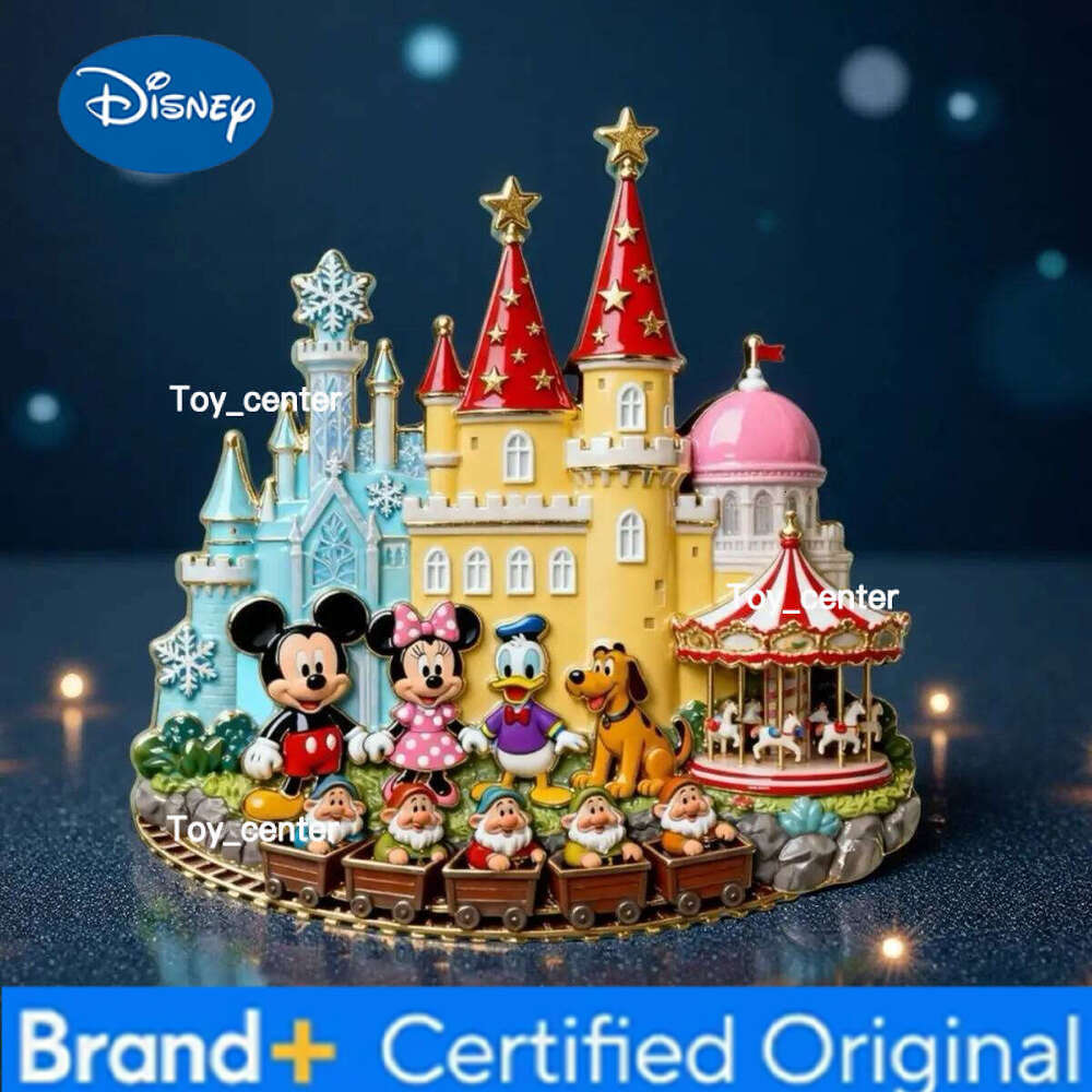 Disney Mickey Minnie embossed magnetic suction three-dimensional resin Daisy refrigerator stickers gift H2601231