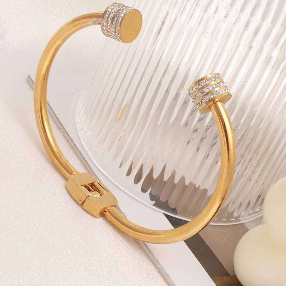 SHENNAIMING brand Stainless Steel Wire Bracelet Trendy Three Color Geometric Hip-Hop Jewelry Wholesale Gift Z260123