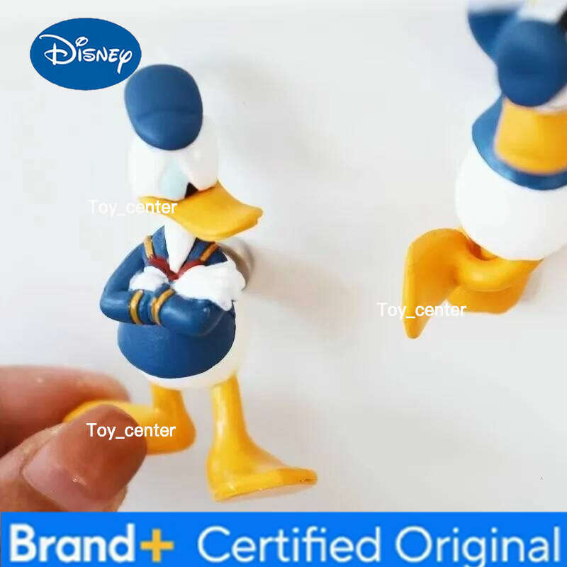Disney 2Pcs Tsundere Donald Duck Three-Dimensional Refrigerator Magnet Home Decoration Desktop Ornament Friend Christmas Gift H260123
