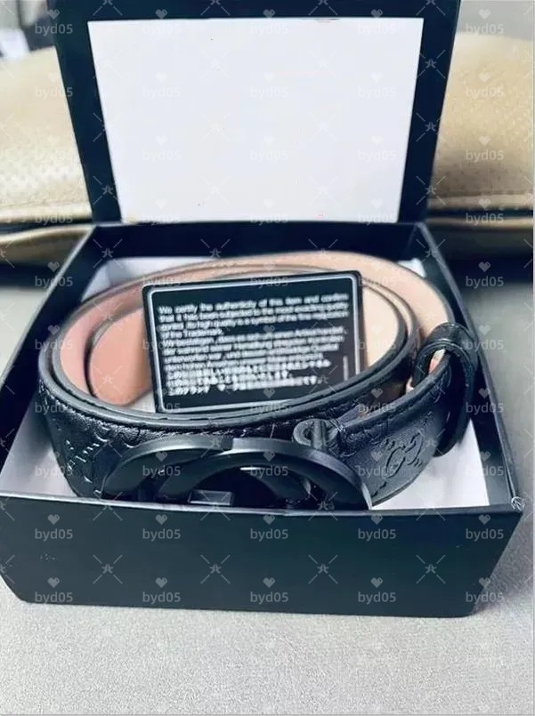 2026 Mens Luxury Designer Belt For Men And Women With Gold Cintura Ceinture Luxe Silver Buckles Striped Double Sided Casual Style Papercut Width 3.8cm With Gift box