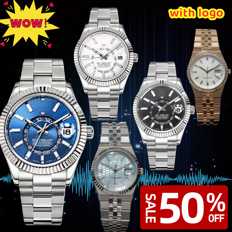 watch 2025 New date watchs Luxury designer watches for 904 stainless steel 3A/5A quality mechanical automatic waterproof sapphire glass emit light watch