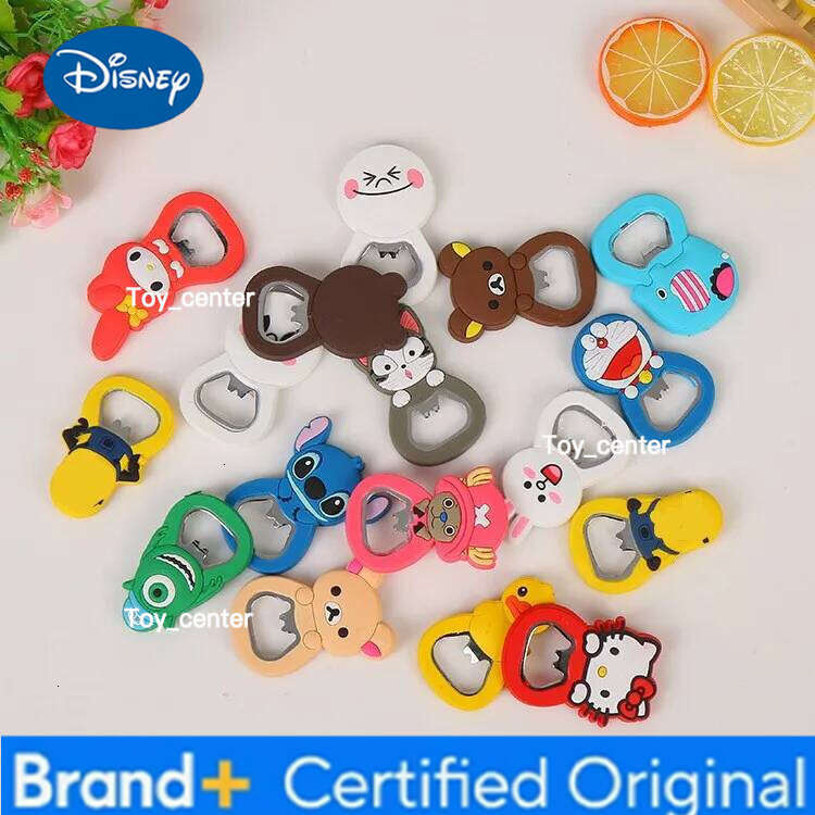 Disney Kawaii Lilo & Stitch Peripheral Fridge Magnet Cartoon Multifunctional Beer Bottle Opener H260123