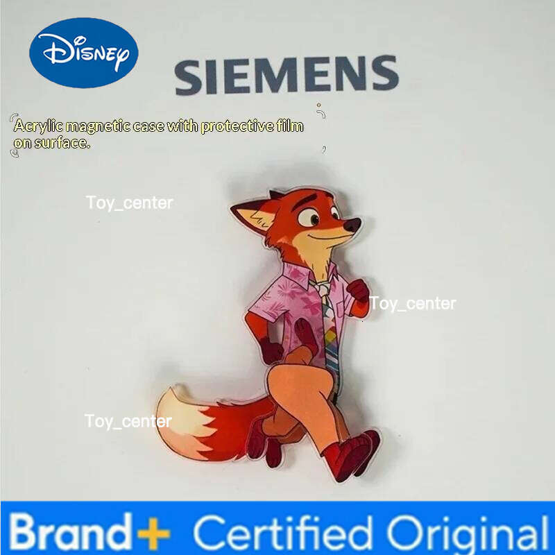 Disney Xiaohongshu'S Crazy Animal Refrigerator Sticker, Rotating Magnetic Suction, High Thetic Value, Judnik Furniture Decorati H260123