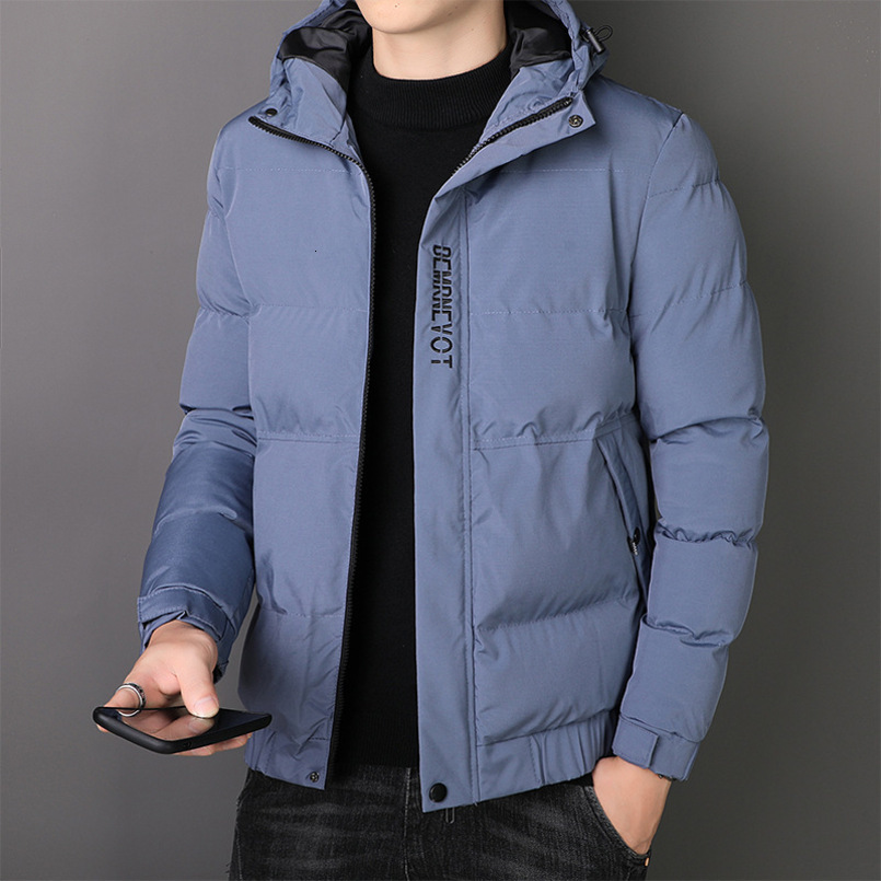 Winter New Waterproof Thickened for Men Youth Trendy Brand Short Hooded Coat Men's Casual Versatile Cotton Padded Jacket - view 3