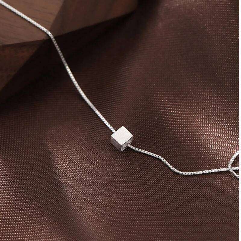 Stainless Steel Gold Plated Dainty Minimalist Zircon Charm Anti Tarnish Chain Round Clear Cz Stone Necklace for Women Jewelry Z260123