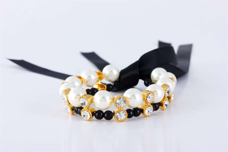 Pet Supplies, Small Fragrant Pearl Necklace, Ribbon Bowknot, Cat And Dog Necklace Jewelry