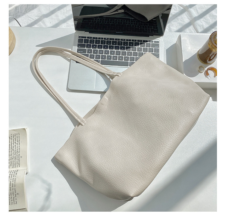 Largecapacity Genuine Leather Tote Fashion Pattern Shoulder Bag Casual Highend Shopping Bag Storage251103