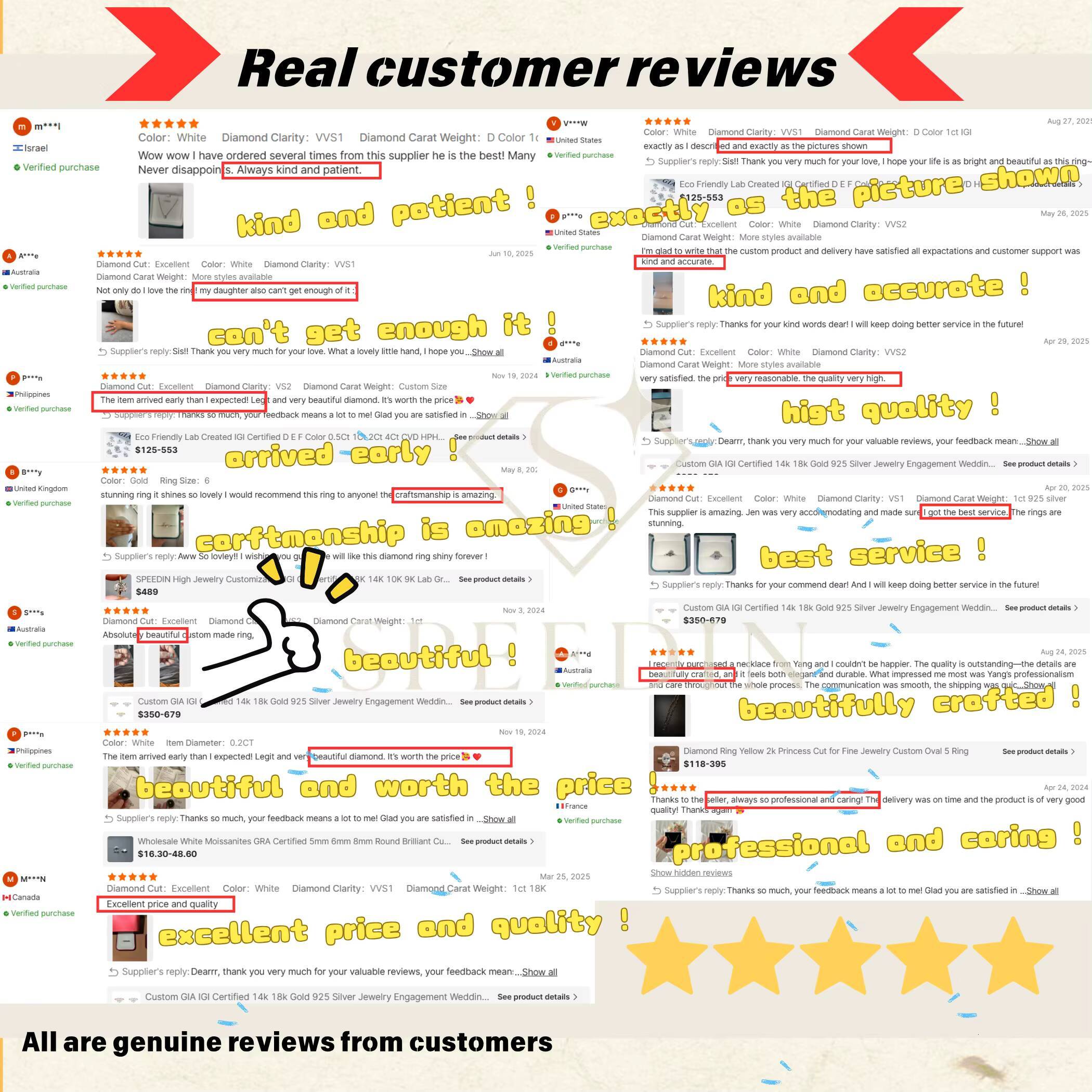 IGI 3ct Real pink Heart 5925 Gold Princess Silver Oval Solitaire Custom Half Eternity Lab Grown Made Diamond Ring