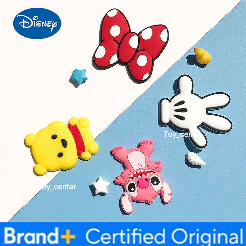 Disney Kawaii Mickey Fridge Decorations Stickers Cute Cartoon Refrigerator Magnets Minnie Memo Fixed Magnet Kids Gifts H260123