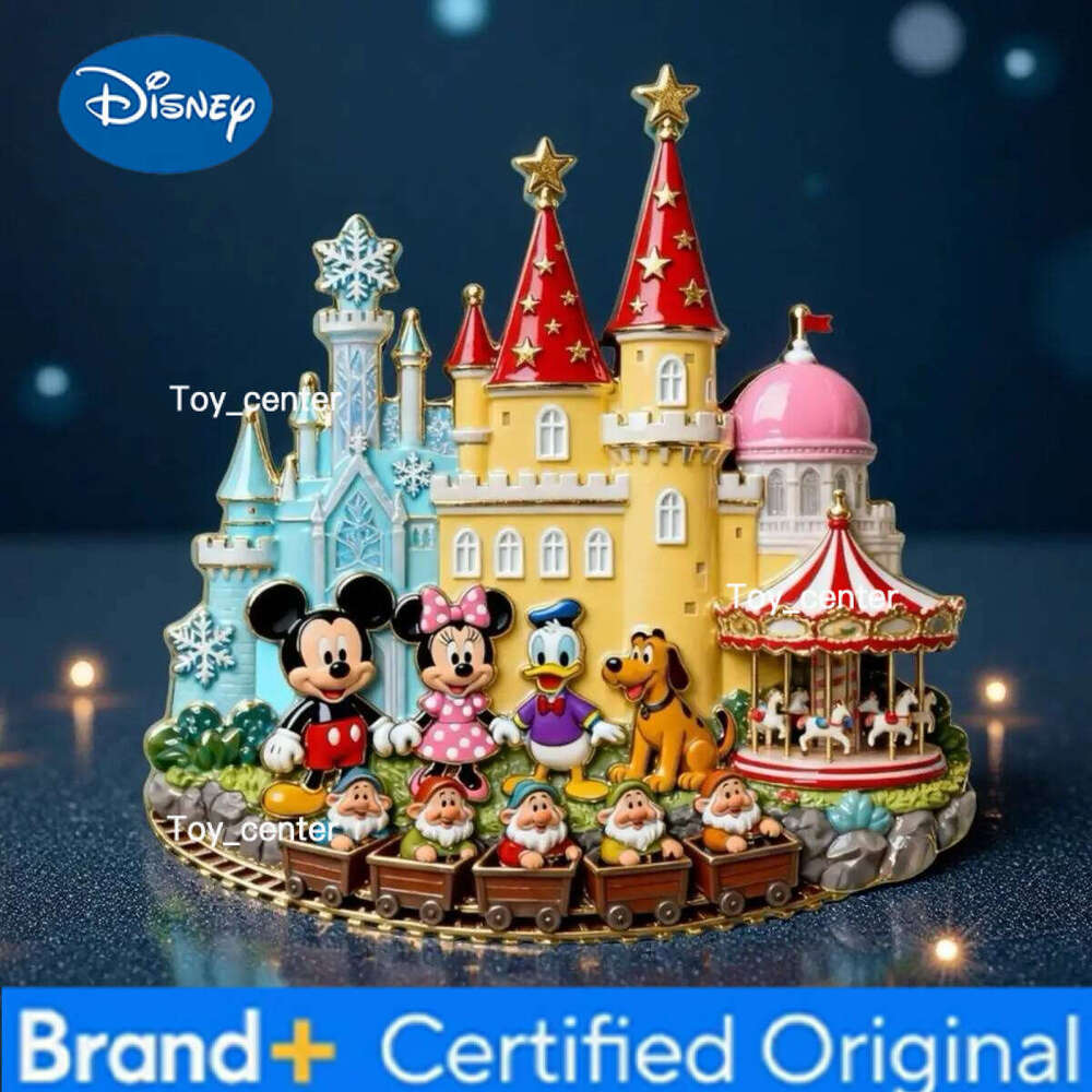 Disney Mickey Minnie embossed magnetic suction three-dimensional resin Daisy refrigerator stickers gift H260123