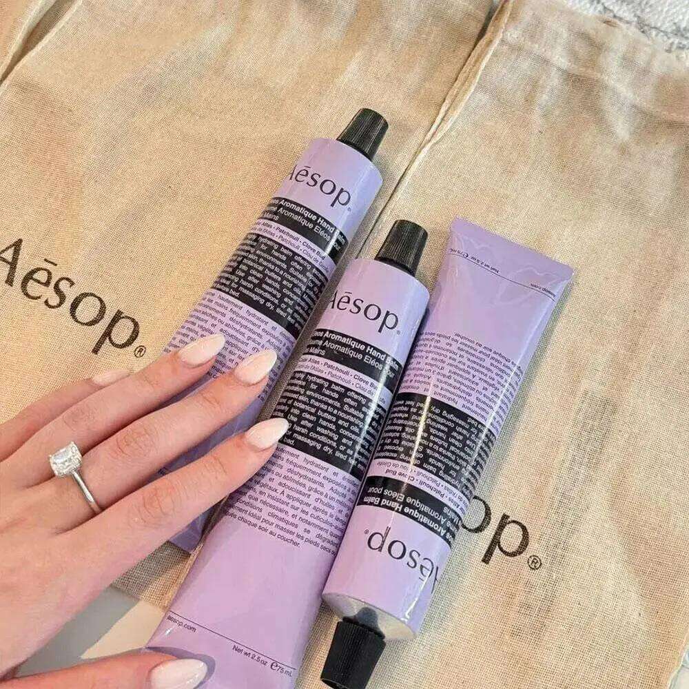 Aesop Moisturizing Cream 75ml Citrus Woody Aroma Long-lasting Fragrance Prevent Dryness Cracking Daily Hand Care H260123