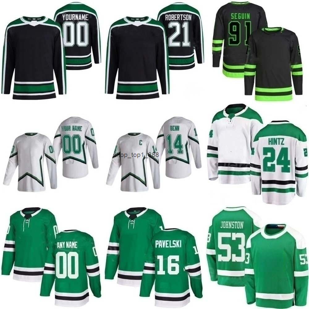 Stars Hockey Jersey Dallases Matt Duchene Mason Marchment Tylers Seguin Logan Stankoven Roope Hintz Thomas Harley Jamie Benn Jason Robertson Sam Steel