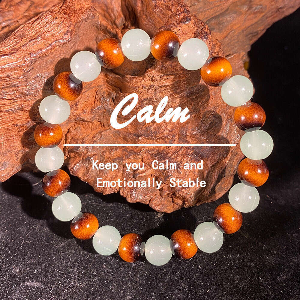 Bracelet Green Tiger Eye Gemstone Healing Stone for Delicate Daily Wear and Meaningful Jewellery Gift High Quality Texture