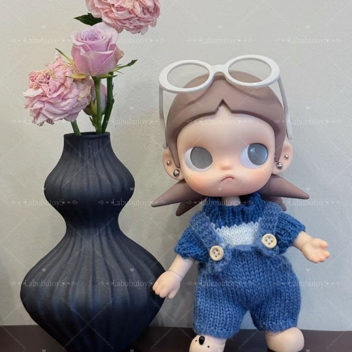 Original Quality Zsiga Dream Destination 1/8 Action Figure Only doll but with matching Outfits 20cm Toy Clothes For Labubu Plush Doll Fans yizhixing