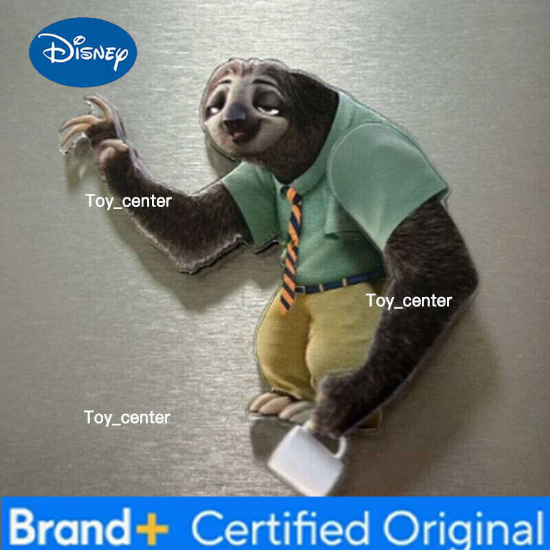 Disney Generic Zootopia Acrylic Fridge Magnet Cute Cartoon Series Judy Nick Sloth Refrigerator Decor Gifts for Animation Fans H260123
