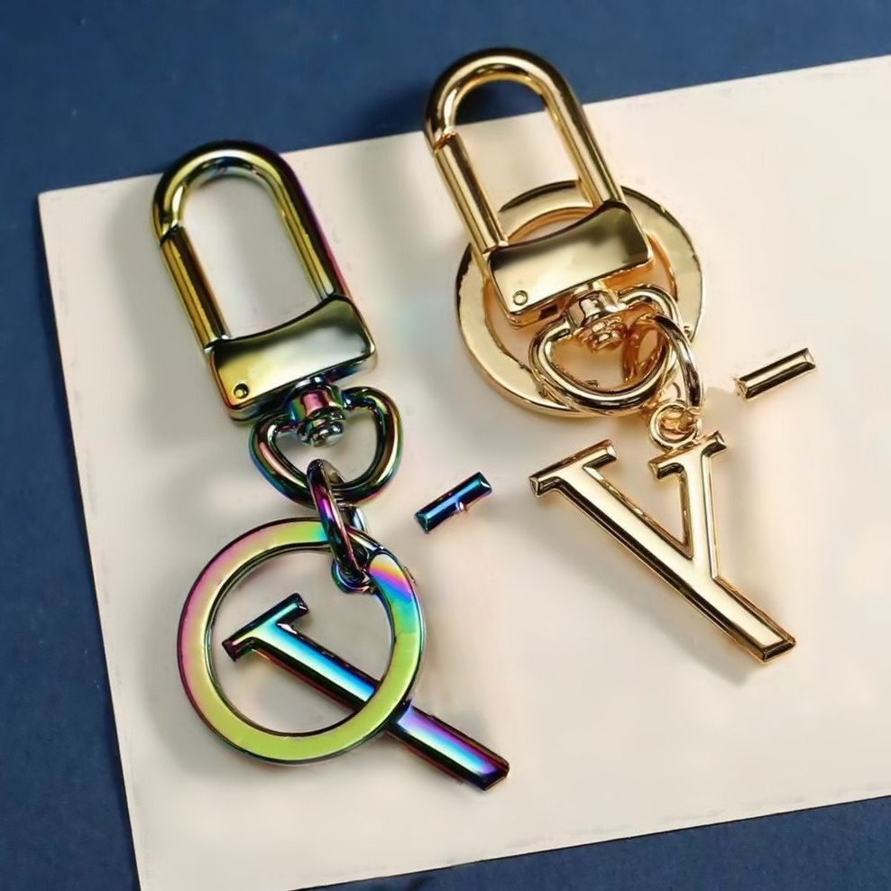 New style Europe and the United States leisure classic new boutique high-quality men's and women's luxury brand key chain Car Keychain Bags Pendant Keyrings