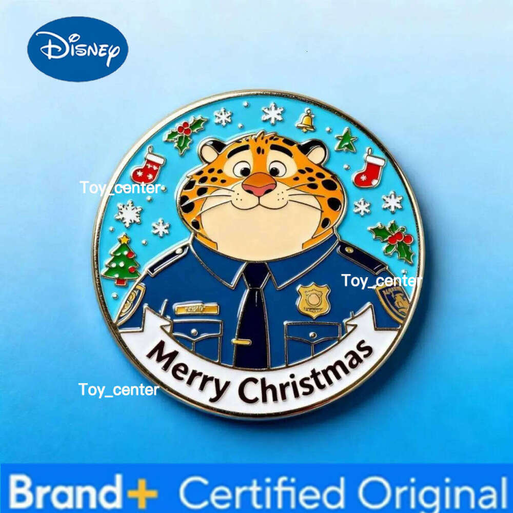 Disney cartoon cute Zootopia Nick Wilde Judy Hopps good-looking exquisite design metal brooch decoration refrigerator magnets H260123