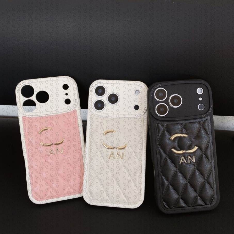 Designer Phone Cases Bumper Pallas Iphone 17 Pro Max Designer Lens cap Phone Case iPhone Case Leather for Apple iPhone 16 15 ProMax 14 13 12 Mobile Cover Cases 2025