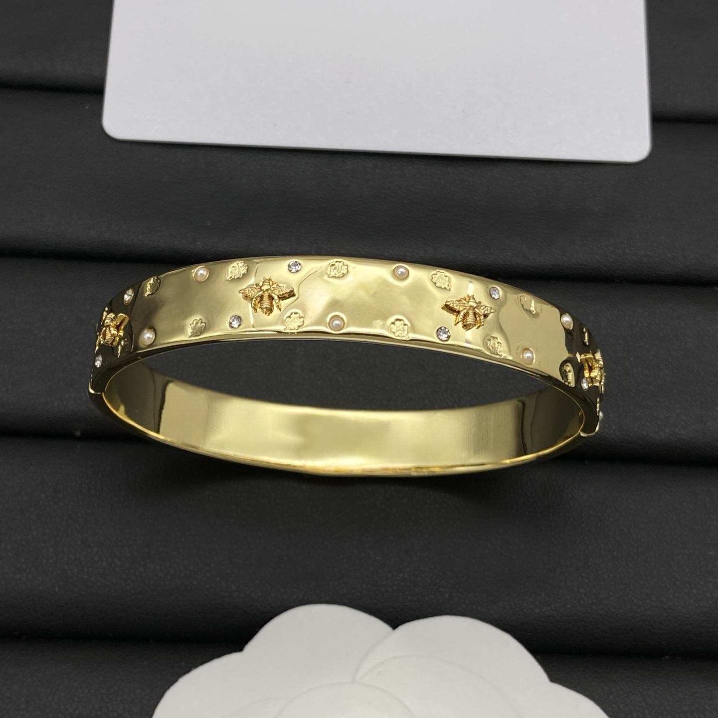 D brand Mirror quality Designer women bracelets 18K Gold Pendant bracelet without box
