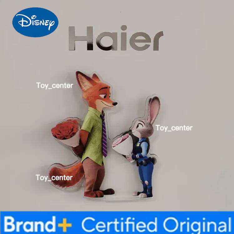 Disney Zootopia 2 Rotating Magnetic Stickers High Value Acrylic Fridge Decor Hot Selling Trendy Home Accessories H260123