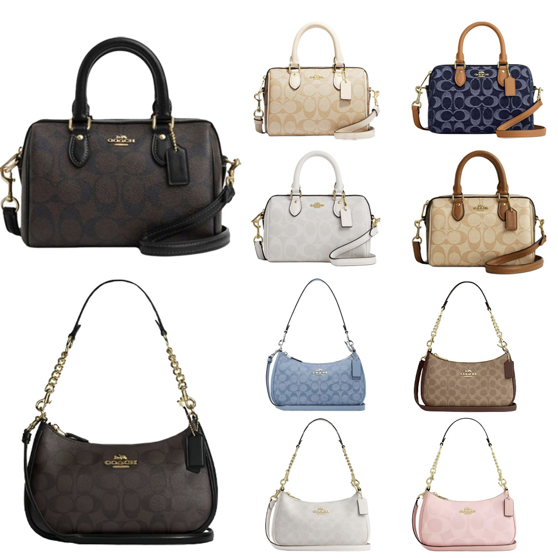 Designer bag new high quality Shoulder Bag sac Women Classic Old Flower classic Crossbody Bag Casual Handheld Chain Bag Half Moon Bag Smooth Leather handbag 5A .