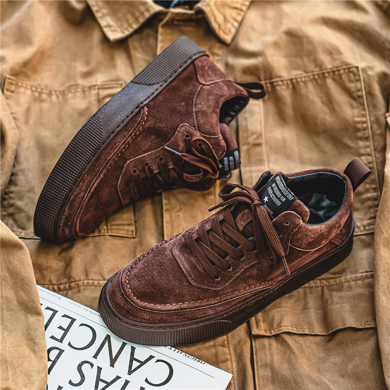 New Design Shoes 2026 British Retro Style Low Top Sneakers, Men's Casual Solid Color Shoes, Vintage-Inspired Spring Autumn Casual Wear Free Shipp