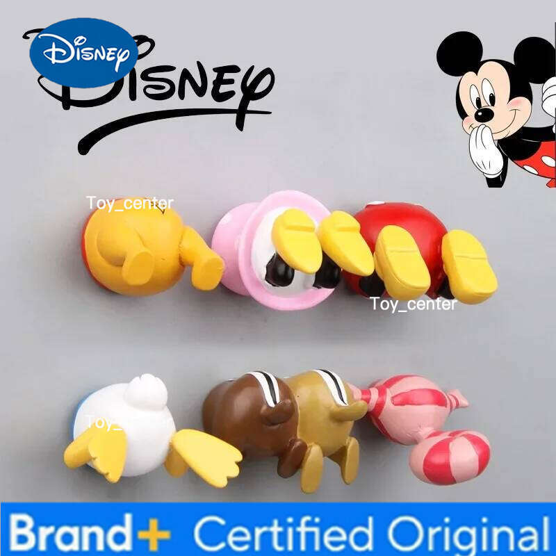 Disney Mickey Mouse Fridge Magnets Anime 3D Refrigerators Message Board Funny Reminder Home Cartoon Decoration Magnetic Stickers H260123