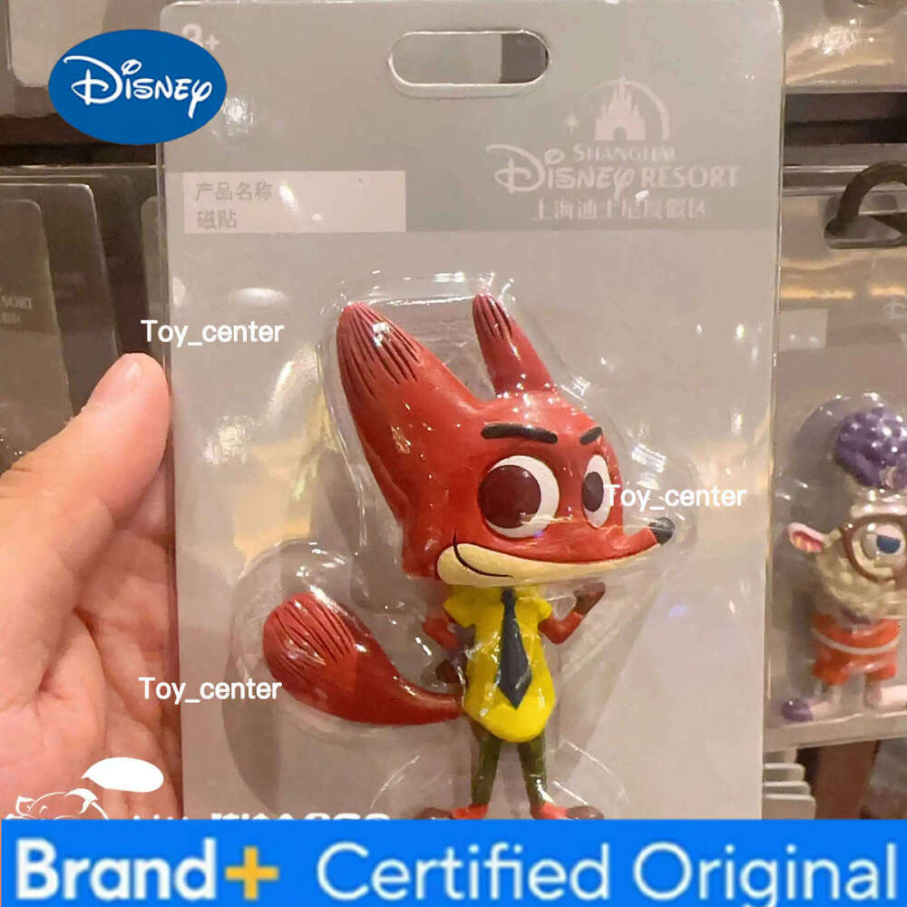 Disney Shanghai Resort Zootopia Fridge Magnets 3D Judy Hopps Nick Wilde Clawhauser Bellwether Refrigerator Decor For Kids Fans H260123