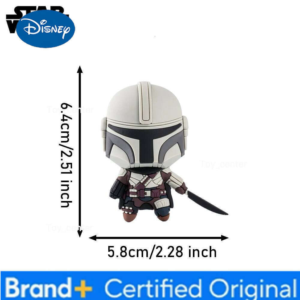 Disney Star Wars Officially Licensed Novelty Refrigerator Mandalorian 3D Foam Magnet Home Decor Collection Gift 1Pc H260123