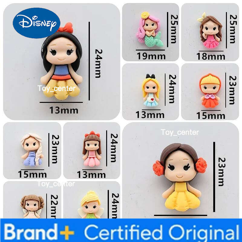Disney New Princess Fridge Magnets Resin Sticker Photo Wall Message Board Cute Magnet Decoratio Mini Cartoon Kitchen gather Series DIY H260123