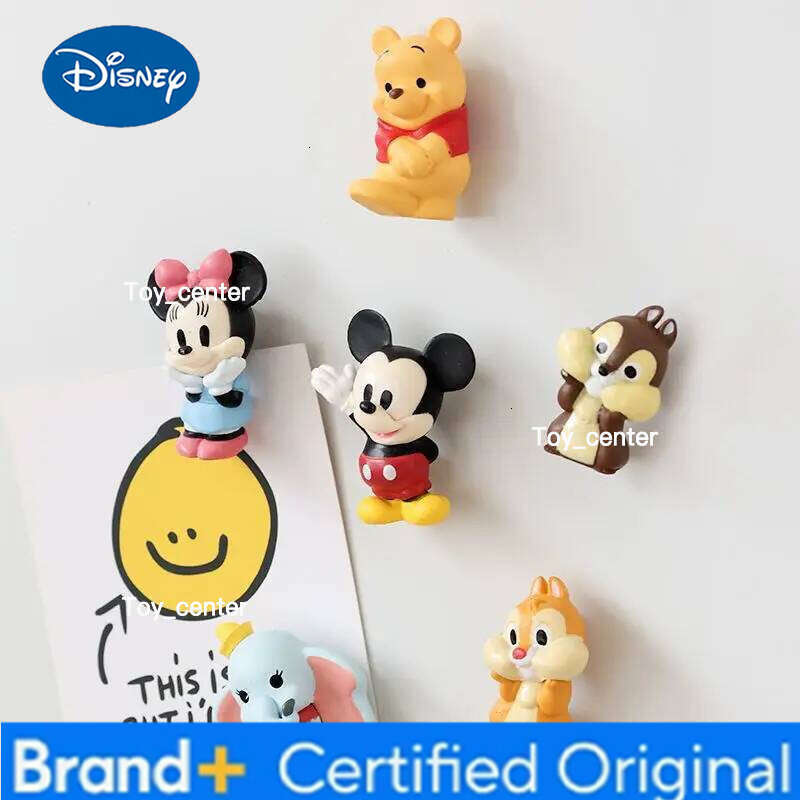 Disney Mickey Minnie Mouse Set Cartoon Cute Chip Dale Refrigerator Magnet Decorate Winnie The Pooh Gift H2601231
