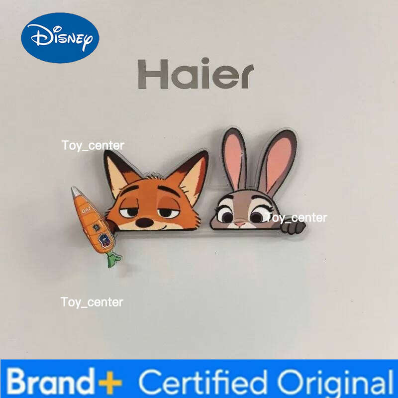 Disney Zootopia 2 Rotating Magnetic Stickers, High-Value New-Style Acrylic Refrigerator Decoration, Perfect for Gifting H260123