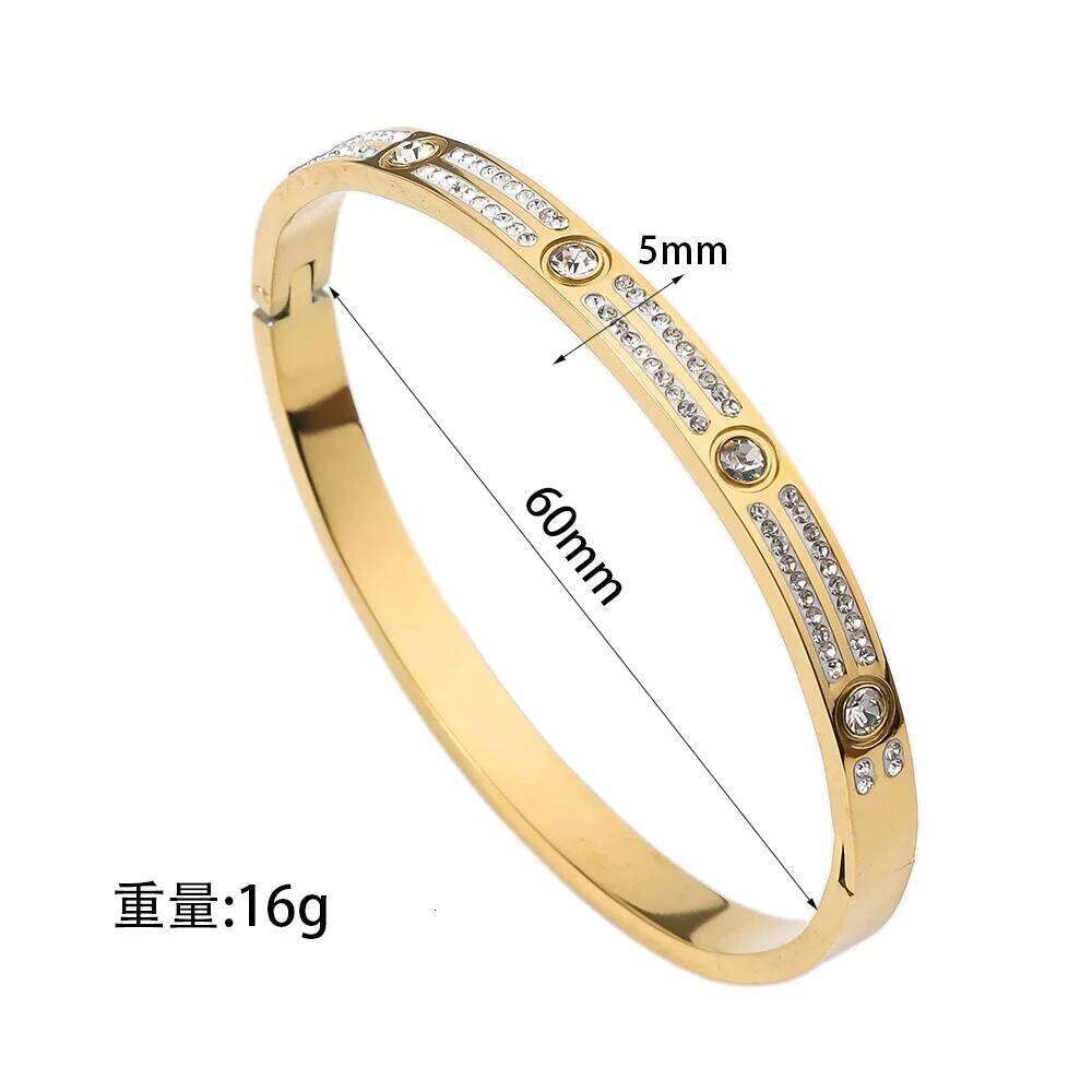 Tianxing Women's Internet Celebrity Wind Bracelet Light Luxury Fashion Stainless Steel Z260123