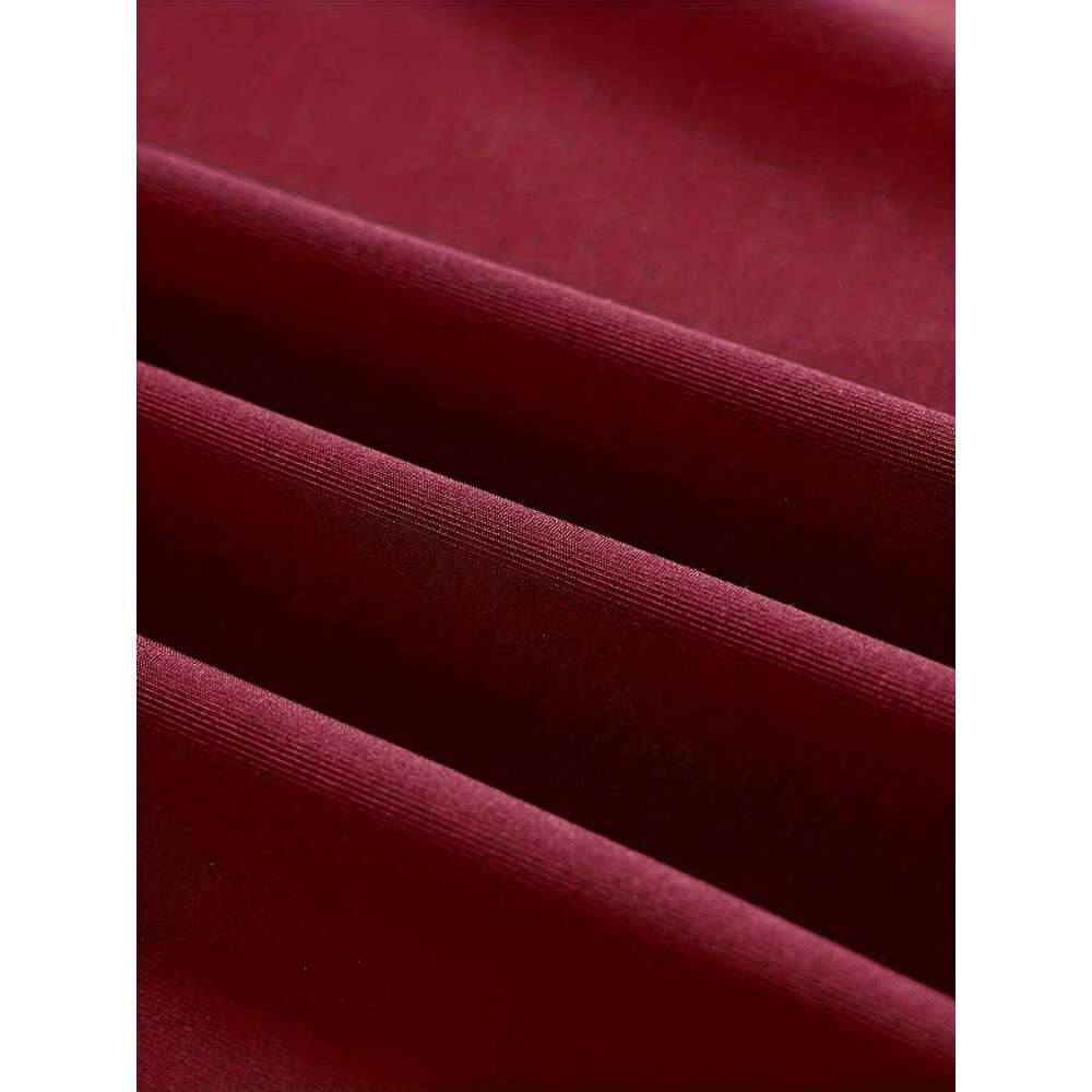 Women's Solid Color Ruched Cami Dress, Elegant Sleeveless for Party Evening Formal Occasions, Ladies Summer Dress C260311