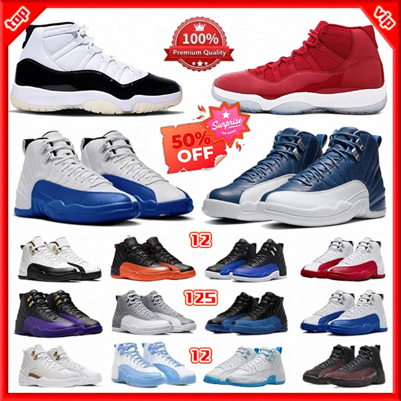 designer Sneakers mens Basketball Shoes 12s 11s Mens Melo Cherry Field Blueberry University Blue Gold Game Royal Women Outdoor Trainersox25#