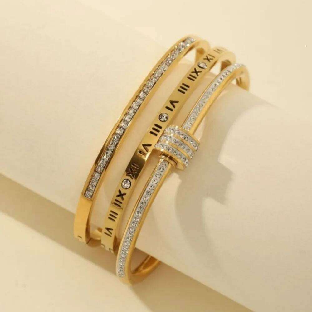 Starry Sky Little Man Waist Titanium Steel Women's Hand Accessories Bracelet Light Luxury Niche Z260123