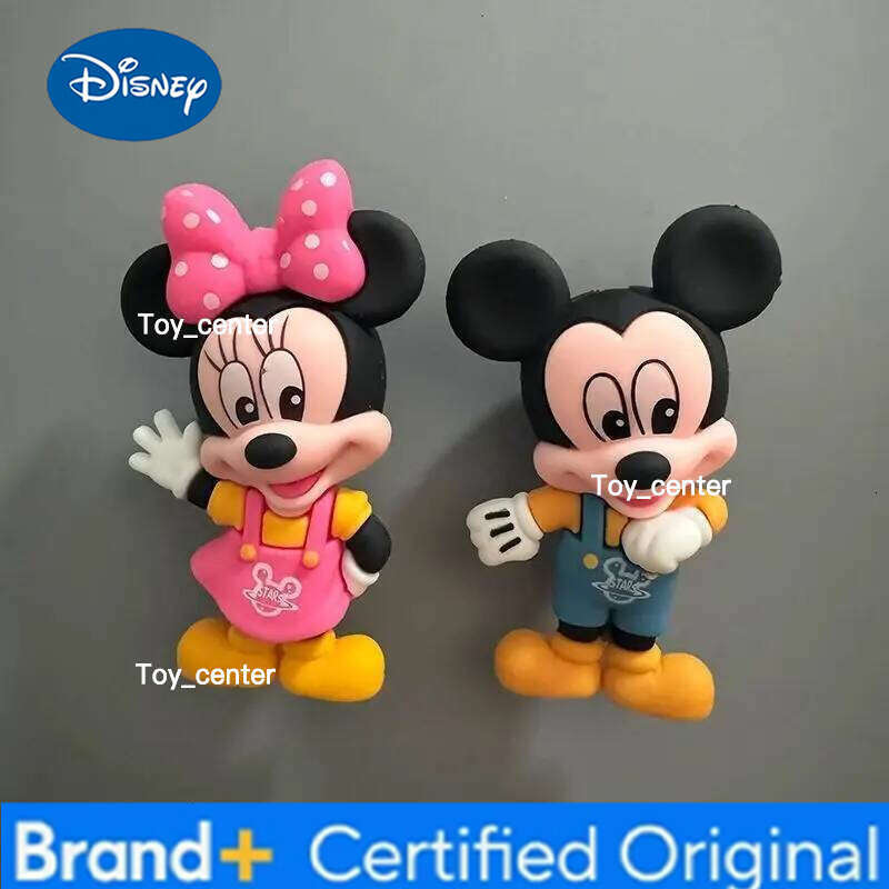 Disney Mickey Minnie Mouse Donald Daisy Duck Creative Cute Three-dimensional Fridge Magnet High-value Decorative Gift H260123