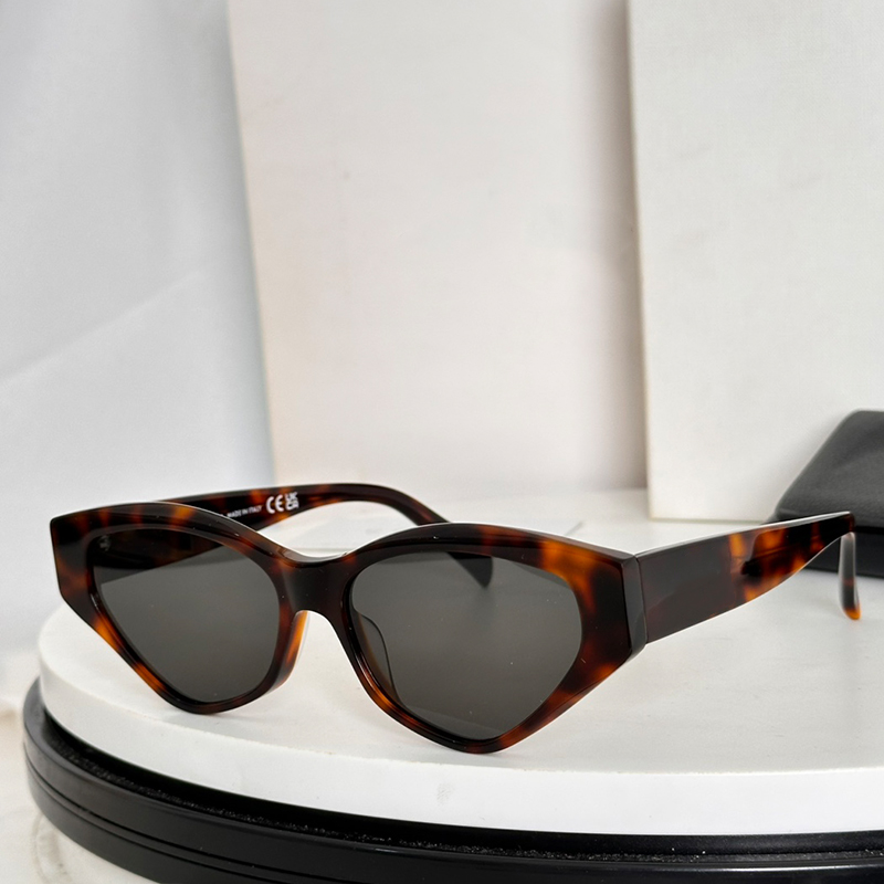 Designer Sunglasses For Women Men Fashion Cat Eye Full Frame Acetate Eyewear 40323 Luxury Sunglasses Outdoor Goggles UV400 Glasses With box