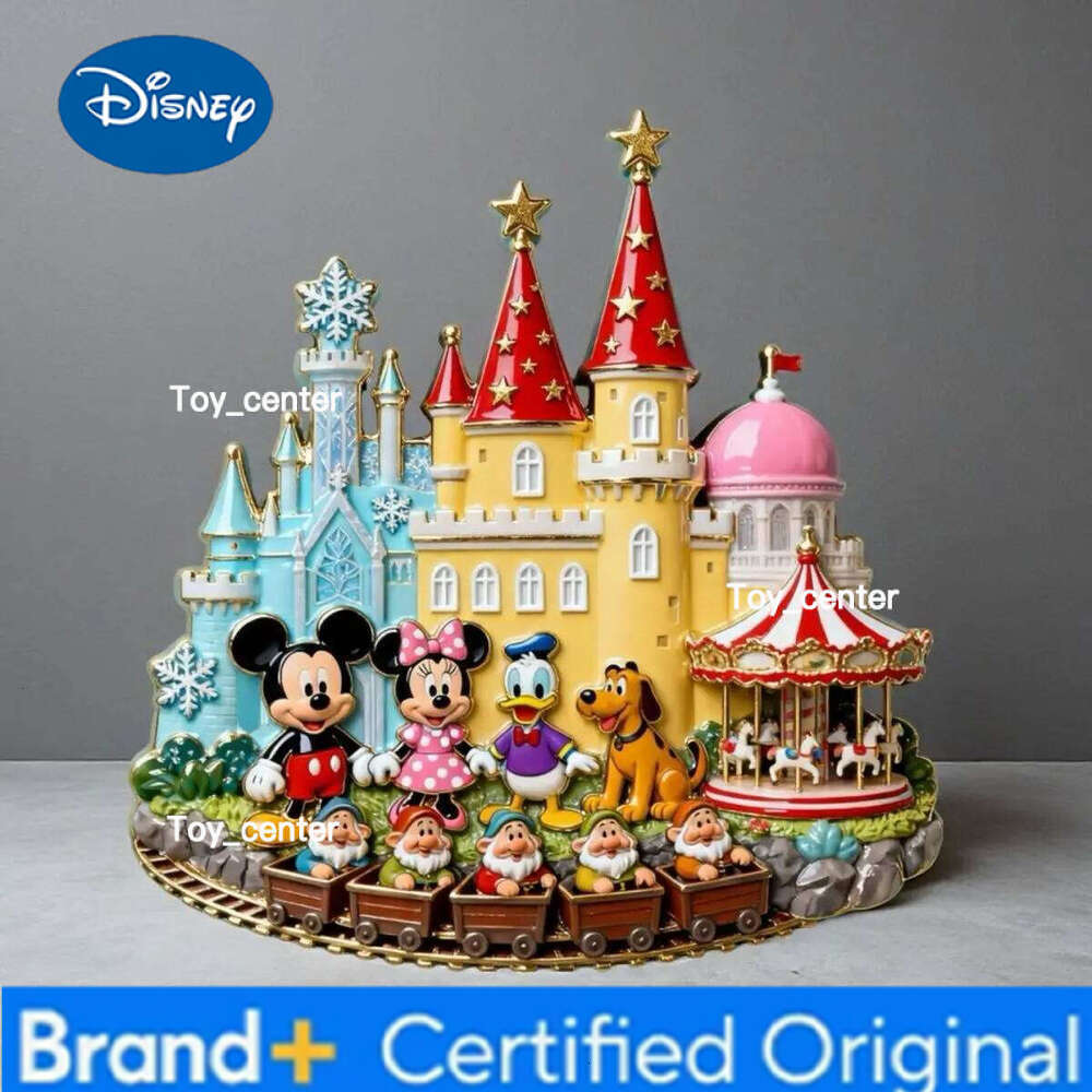 Disney Mickey Minnie embossed magnetic suction three-dimensional resin Daisy refrigerator stickers gift H260123